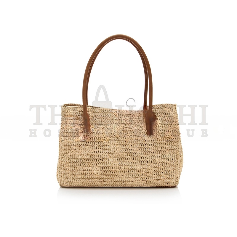 Y51 RAFFIA PANIER RECTANGLE TOTE 92886994 (29*21*9cm) Master Quality